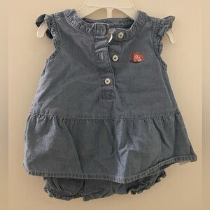 #K35 🌈 | Carter’s | Butterfly Denim Set | 12 months